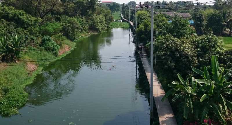 Cycling in Bangkok